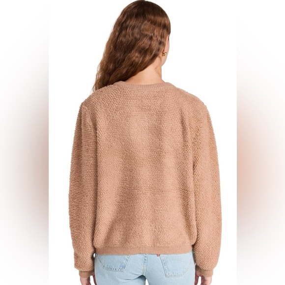 Line & Dot Women's Khloe Tan Cardigan Round neck Long sleeves button closures S - Picture 7 of 13